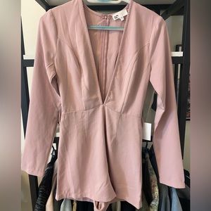 Never worn pink romper.